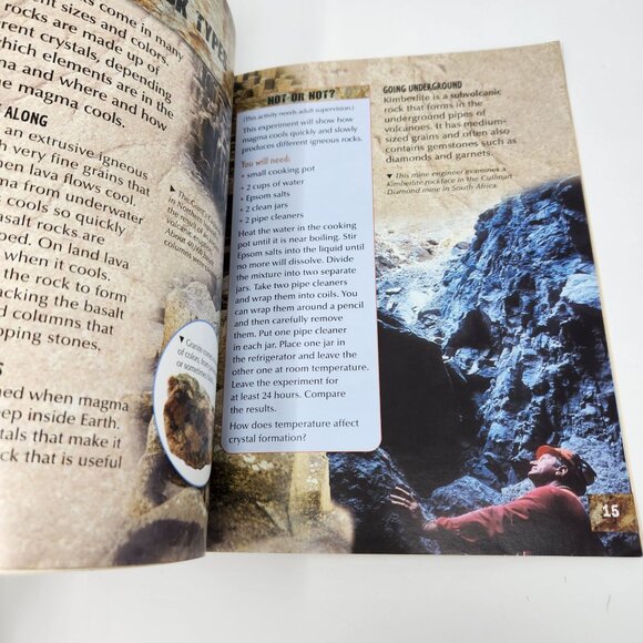 What Is The Rock Cycle? Paperback Educational Book By Natalie Hyde - Picture 6 of 9